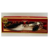 FR - Spode Christmas Tree Hostess Set - Cutlery, Cake Slice, and 8 Coasters