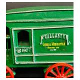 LR - Cast Iron McAllaster General Merchandise 1907 Wagon Bank
