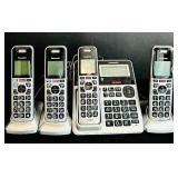 FR - Panasonic KX-TGF970 Cordless Phone System with 4 Handsets and Base