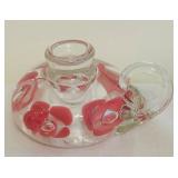 LR - Set of 4 Decorative Art Glass Paperweights and Figures, Tallest 3 Inches