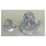 LR - Set of 4 Decorative Art Glass Paperweights and Figures, Tallest 3 Inches