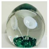 LR - Set of 4 Decorative Art Glass Paperweights and Figures, Tallest 3 Inches