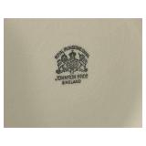 LR - Vintage ohnson Bros Royal Ironstone China Wash Basin and 11 Inch Pitcher Set