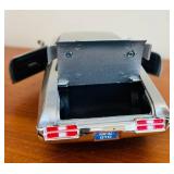 LR - Set of 2 Die-Cast Model Cars - 1957 Chevy Bel Air and Pontiac GTO