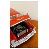 LR - Set of 2 Die-Cast Model Cars - 1957 Chevy Bel Air and Pontiac GTO