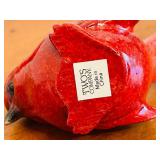 K - Set of 5 Ceramic Bird Figurines including Pie Birds