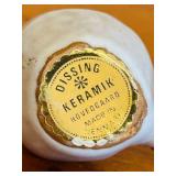 K - Set of 5 Ceramic Bird Figurines including Pie Birds