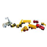 LR - Collection of 8 Vintage Tonka Diecast Construction and Service Vehicles