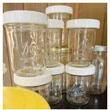 FR - Large Kitchen Storage and Food Prep Collection with Breville Milk Cafe, Containers, Jars, Picnic Basket, and More