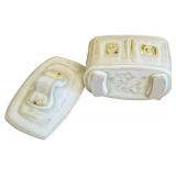 LR - Home Decor Collection with Framed Art, Sandicast Corgi, Yeast Foam Box, and Accents