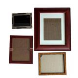 FR - Assorted Set of 6 Picture Frames in Mixed Styles and Finishes