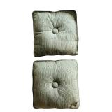 FR - Collection of 7 Decorative Throw Pillows with Botanical and Patterned Designs