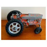 FR - Set of 3 Vintage Die-Cast Toy Tractors Including Hubley Tractor