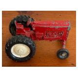 FR - Set of 3 Vintage Die-Cast Toy Tractors Including Hubley Tractor