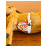 ML - Collection of 7 Vintage Handcrafted Horse Ornaments with Embroidered Butterfly Tassel