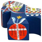 FR - Collection of 8 Animal Figurines including Hand-Painted Birds, Turtle, Horses and Dala Horses