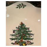 K - Spode Christmas Tree Holiday Dinnerware Collection with Collector Plate