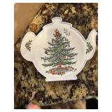 K - Spode Christmas Tree Holiday Dinnerware Collection with Collector Plate