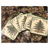 K - Spode Christmas Tree Holiday Dinnerware Collection with Collector Plate
