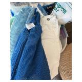 FR - Home Bath and Cleaning Essentials Lot with Hair Tools and Accessories