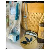 FR - Home Bath and Cleaning Essentials Lot with Hair Tools and Accessories