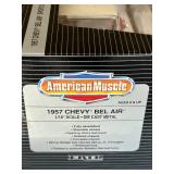 FR - American Muscle 1957 Chevy Bel Air 1:18 Scale Die-Cast Model Car in Box