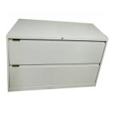 LL - Heavy Duty 2-Drawer Lateral Metal Filing Cabinet 18 x 30 x 42 in