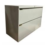 LL - Heavy Duty 2-Drawer Lateral Metal Filing Cabinet 18 x 30 x 42 in