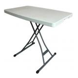LL - 19 x 30 Inch Folding Table with Metal Frame