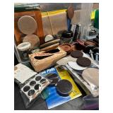 LL - Large Lot of Furniture Casters, Pads, and Repair Supplies
