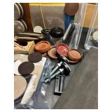 LL - Large Lot of Furniture Casters, Pads, and Repair Supplies