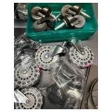 LL - Large Lot of Furniture Casters, Pads, and Repair Supplies