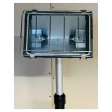 LL - Adjustable Halogen Work Light on Tripod Stand, 53 Inch Height