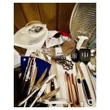 LR/DR - Large Collection of Kitchen Utensils, Cookware, and Accessories