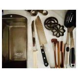 LR/DR - Large Collection of Kitchen Utensils, Cookware, and Accessories