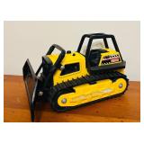 LR/DR - Vintage Tonka Yellow Plastic Bulldozer Toy