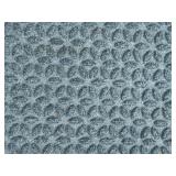 P-LL Bean Blue Textured Floor Mat