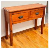 DR - Wooden Console Table with 2 Drawers