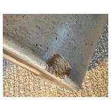 UL - Antique 4 Gallon Salt Glazed Stoneware Crock with Starburst Decoration