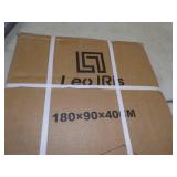 5 Shelf Metal Shelving with Wood Shelves In Box