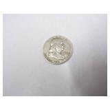 1959 Benjamin Half Dollar Coin 90% Silver