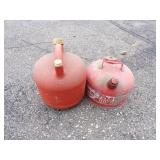 Eagle 2 Gallon Gas Can and Plastic Can