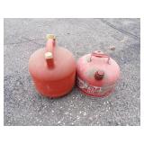 Eagle 2 Gallon Gas Can and Plastic Can