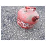 Eagle 2 Gallon Gas Can and Plastic Can
