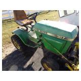 317 John Deere Tractor width 46" Mower and 46" Snowblower Hard Side Cab