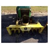 317 John Deere Tractor width 46" Mower and 46" Snowblower Hard Side Cab