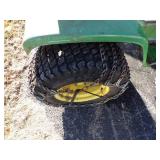 317 John Deere Tractor width 46" Mower and 46" Snowblower Hard Side Cab