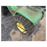 317 John Deere Tractor width 46" Mower and 46" Snowblower Hard Side Cab