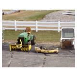 317 John Deere Tractor width 46" Mower and 46" Snowblower Hard Side Cab