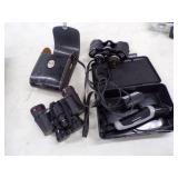 Pair of Binoculars, Hair Trimmer